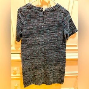 LOFT Boucle Dress with short sleeves Size Small Petite